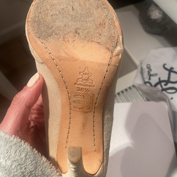ALICE and Olivia nude pumps 38 1/2 - Picture 7 of 12
